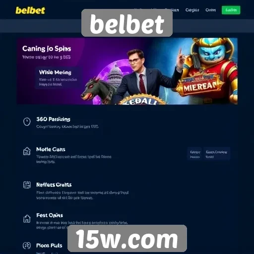 Análise das funcionalidades do site de jogos belbet